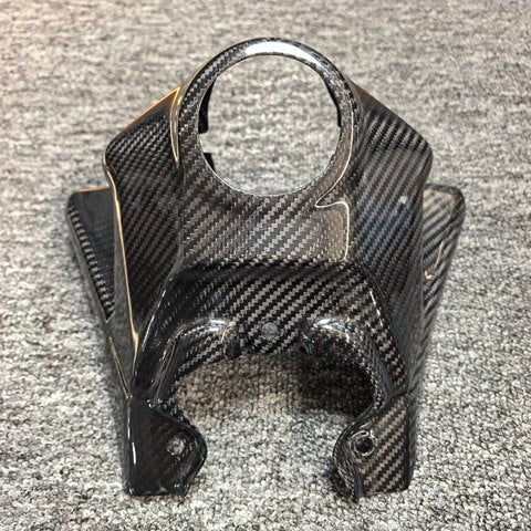 Tank Cover 3K Dry Carbon Universal